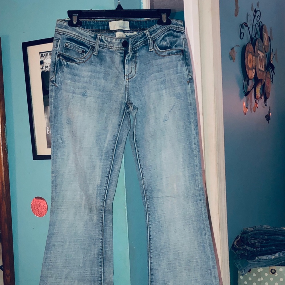 Flared jeans